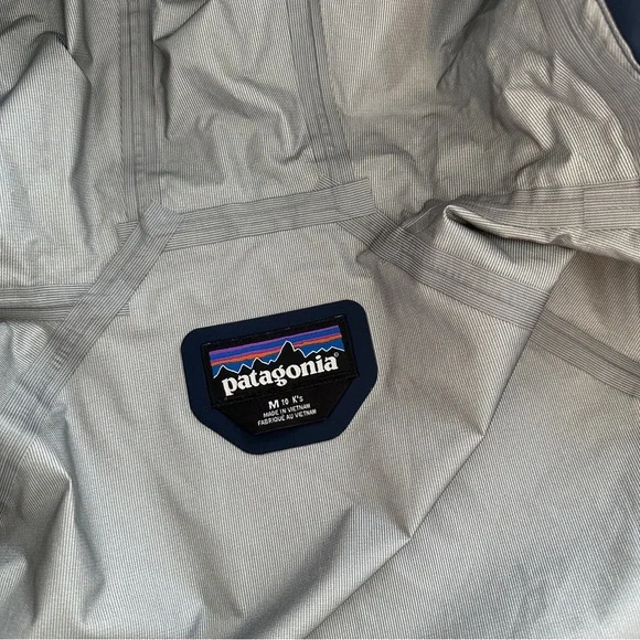 Patagonia Kids' Torrentshell 3L Rain Jacket Medium Navy Blue - Picture 5 of 7